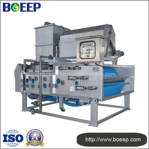 Automatic Belt Filter Press Equipment Price for Sludge Dewatering in Beverage Industry