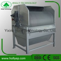 Rotary Drum Filter Press Machine in Sewage Treatment From Holly